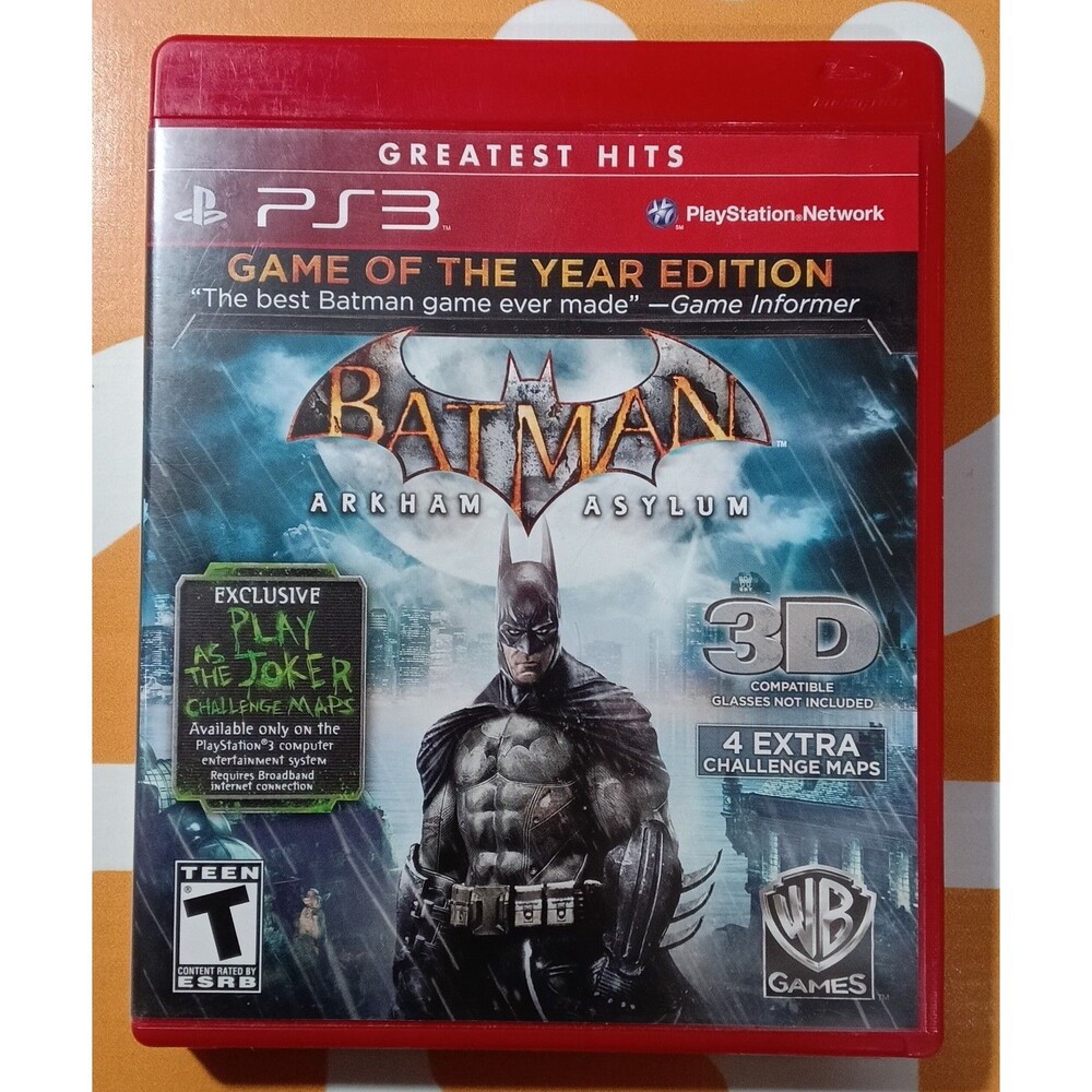 Batman Arkham Asylum (PS3)